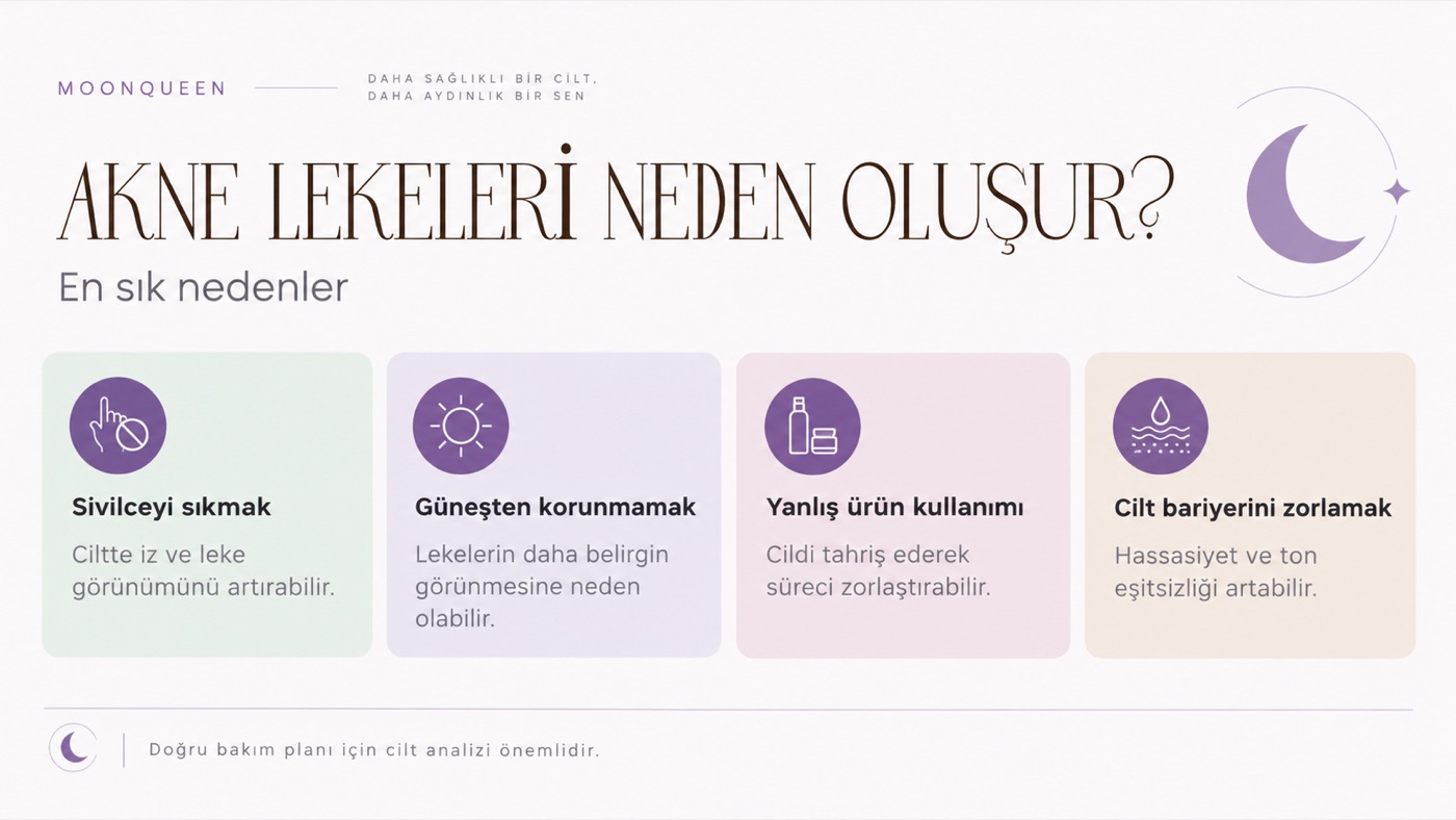 akne lekeleri neden oluşur
